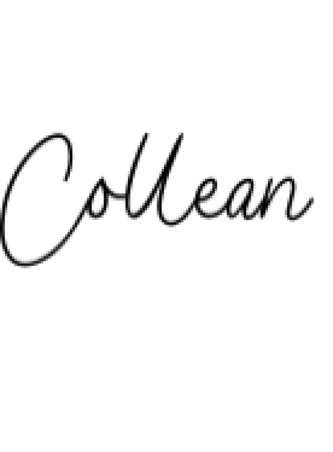 Collean Font Preview