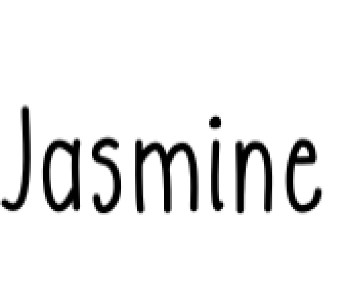 Jasmine Font Preview