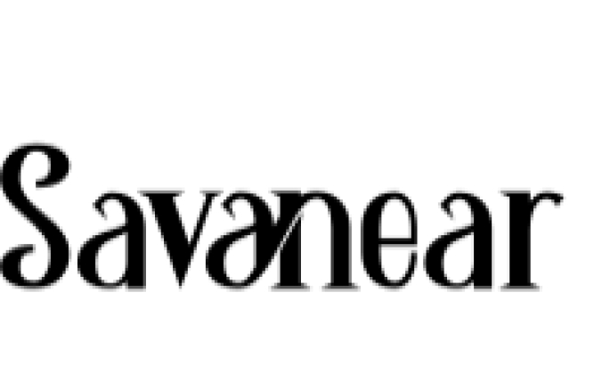 Savanear Font Preview