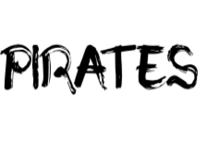 Pirates Font Preview