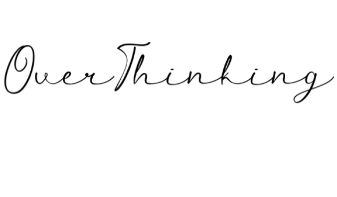 Over Thinking Font Preview