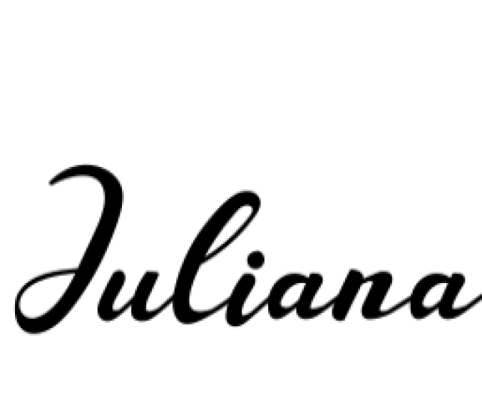 Juliana Font Preview