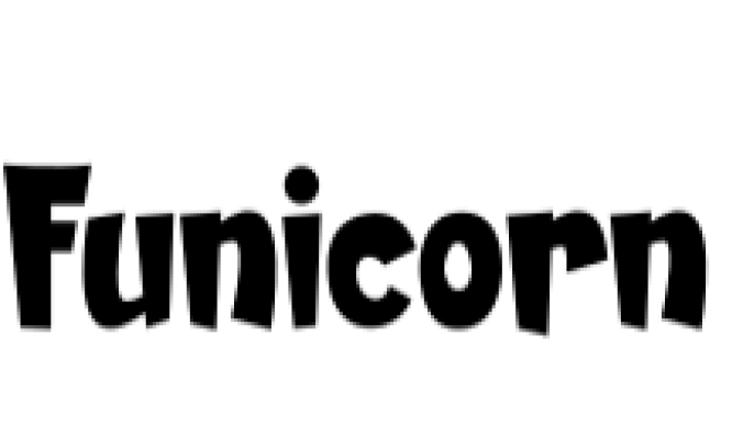 Funicorn Font Preview