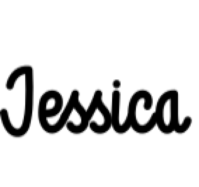 Jessica Script Font Preview