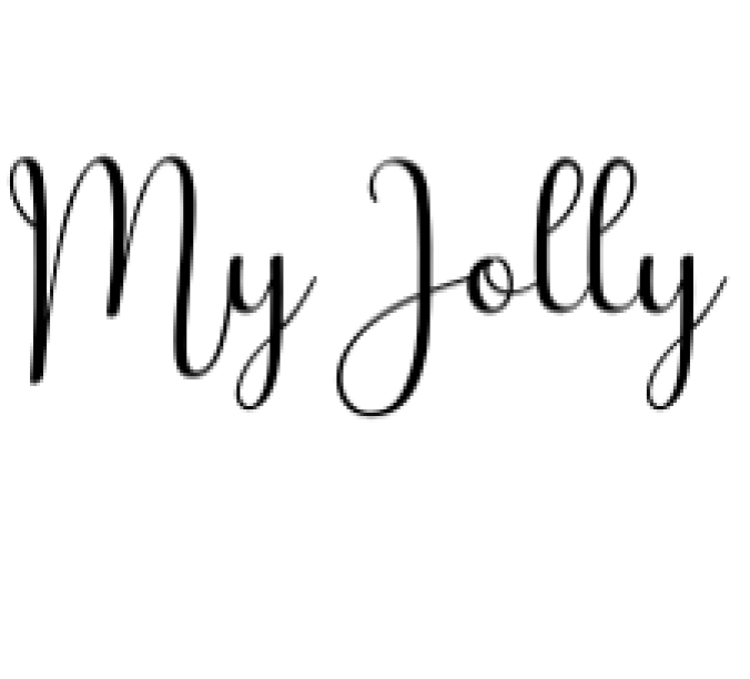 My Jolly Font Preview