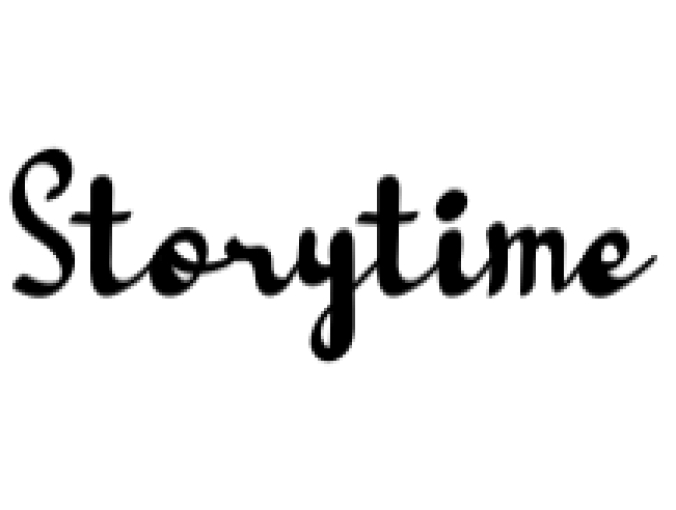 Storytime Font Preview