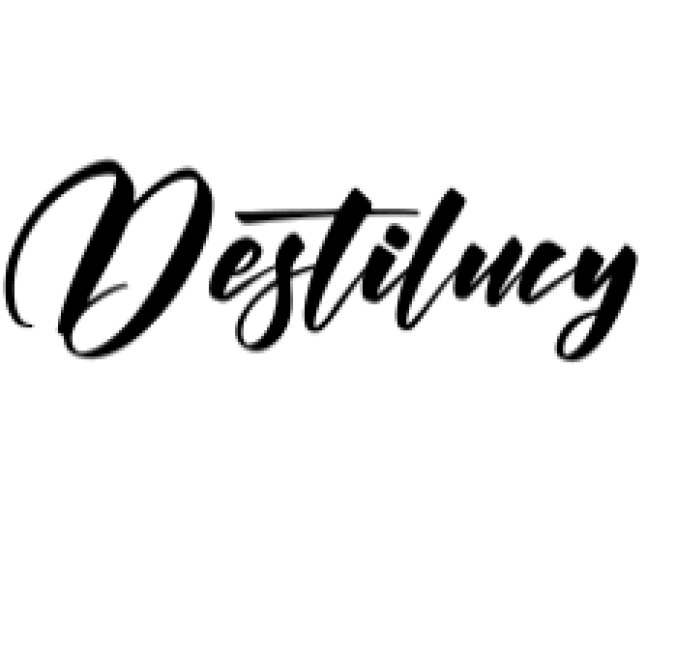 Destilucy Font Preview