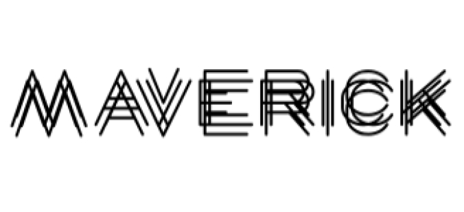 Maverick Font Preview