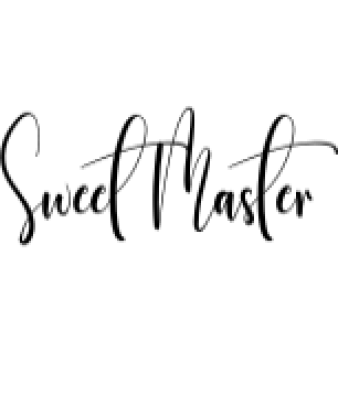 Sweet Master Font Preview
