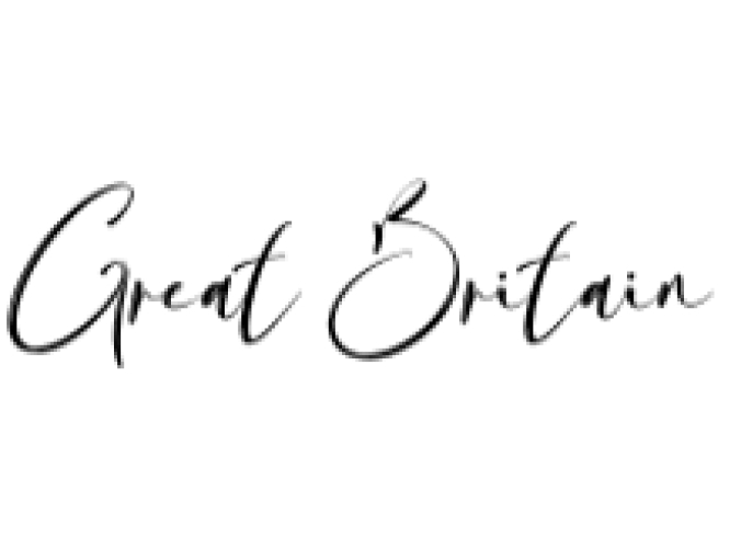 Great Britain Font Preview