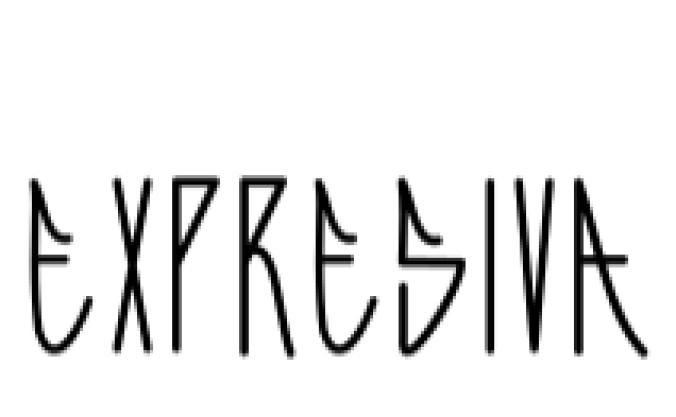 Expresiva Font Preview