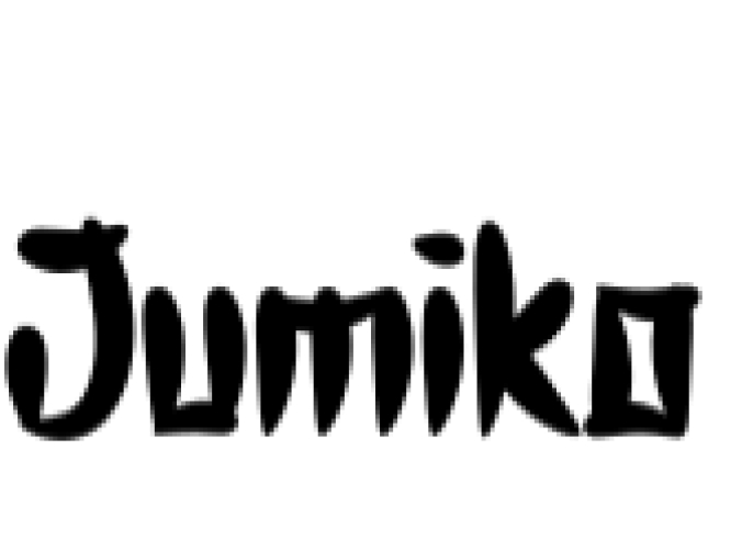 Jumiko Font Preview