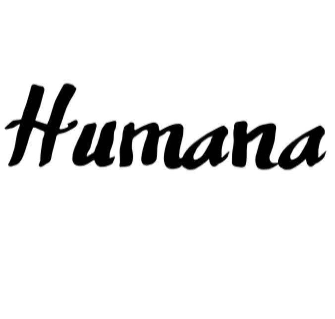 Humana Font Preview