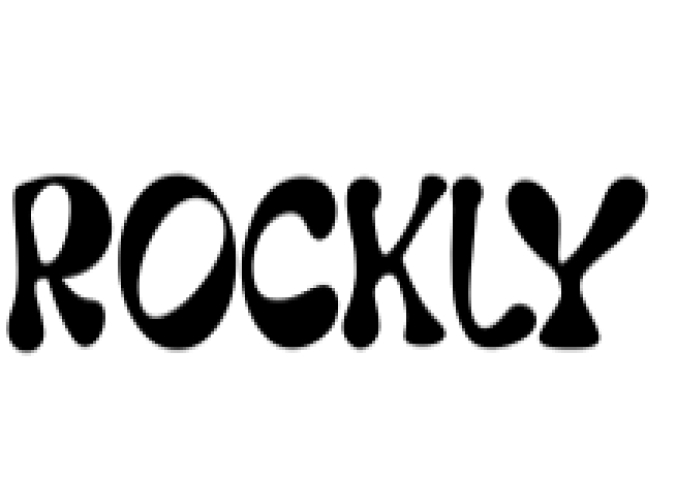 Rockly Font Preview