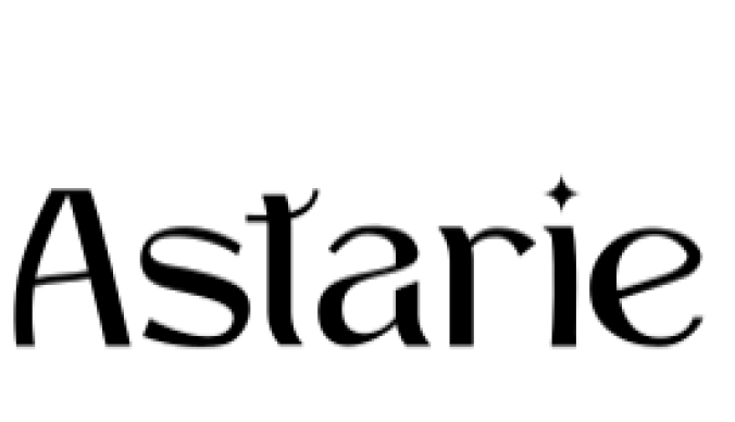 Astarie Font Preview