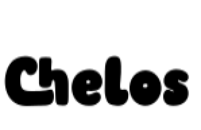 Chelos Font Preview