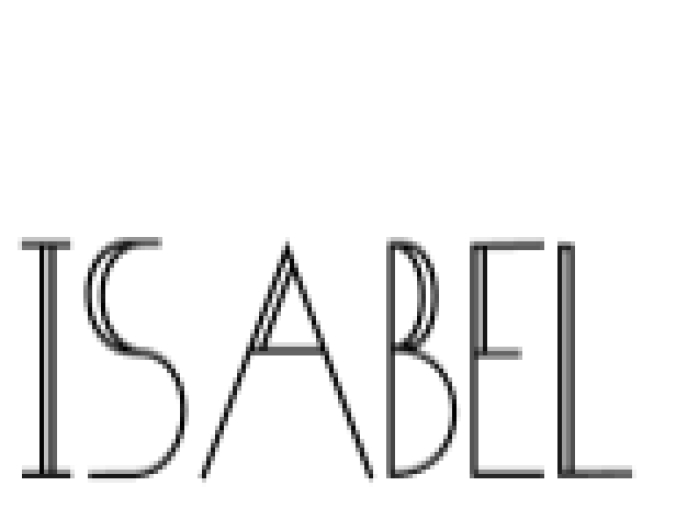 Isabel Font Preview