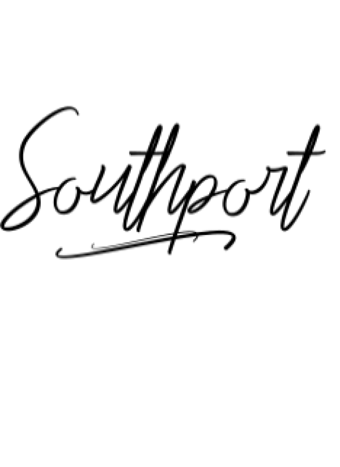 Southport Font Preview