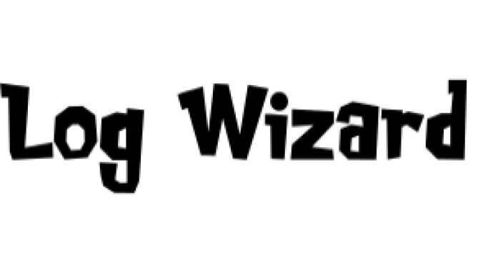Log Wizard Font Preview