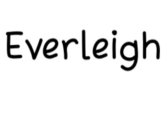 Everleigh Font Preview