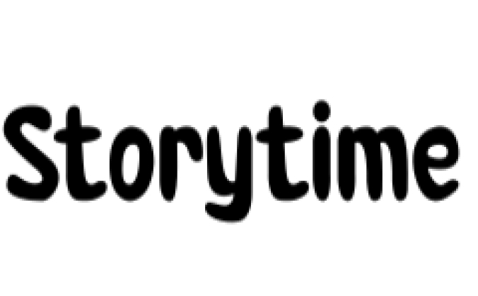 Storytime Font Preview