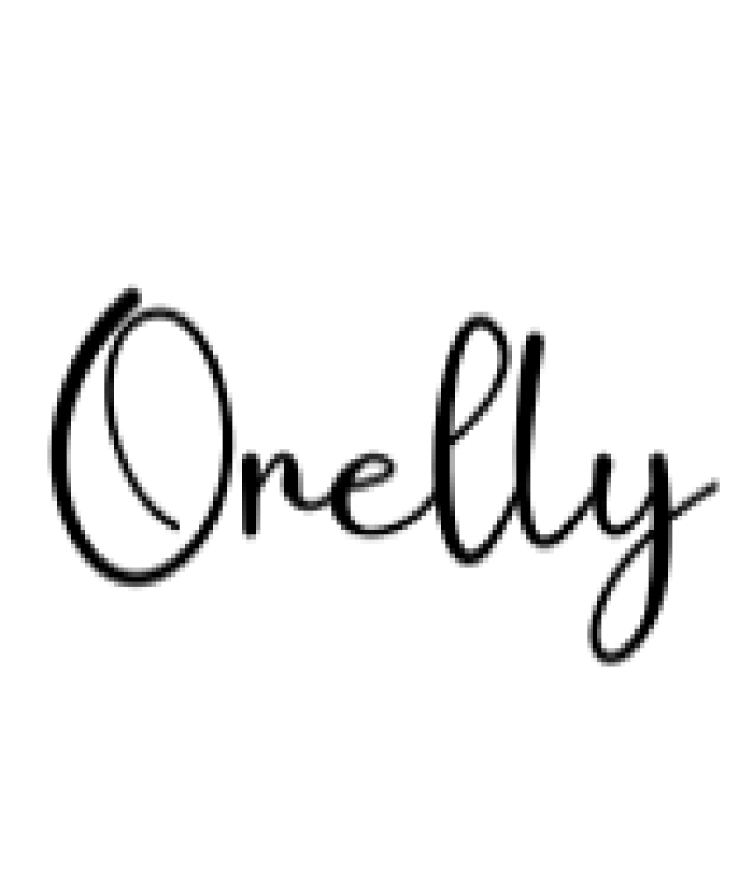 Orelly Font Preview