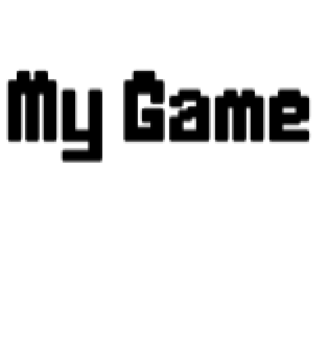 My Game Font Preview