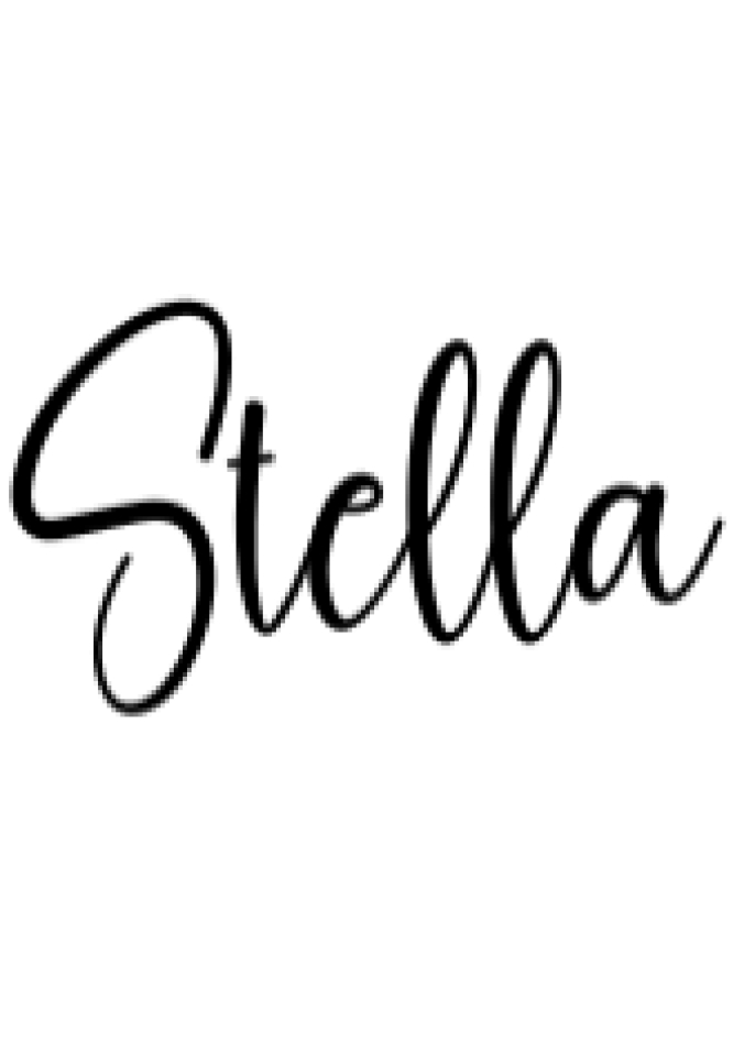 Stella Font Preview