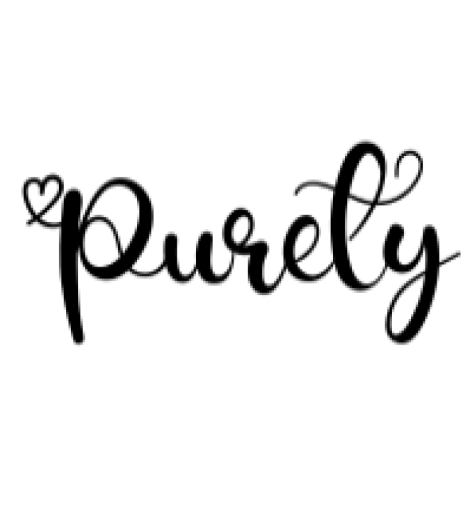Purety Font Preview