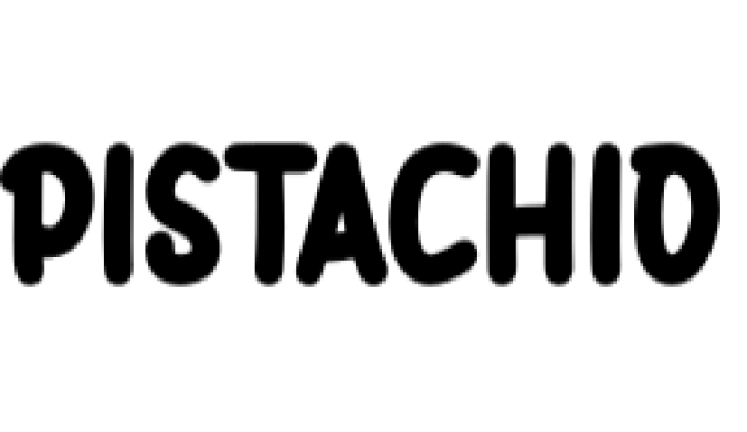 Pistachio Font Preview