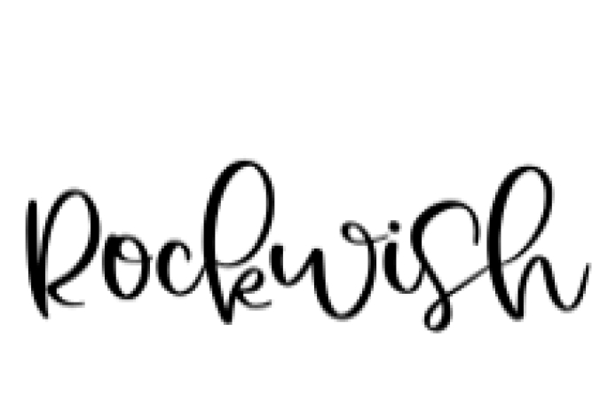 Rockwish Font Preview