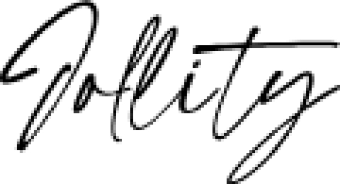 Jollity Font Preview