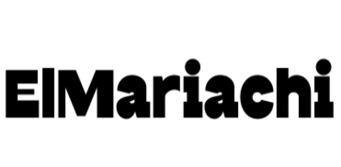 El Mariachi Font Preview
