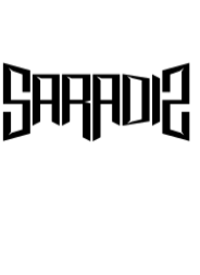 Saradiz Font Preview