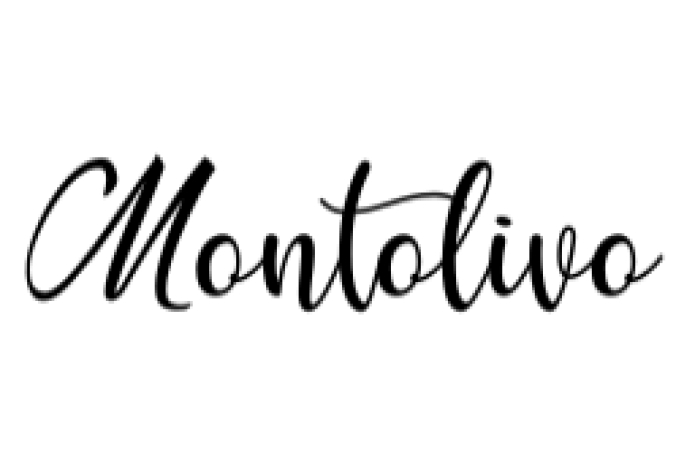 Montolivo Font Preview