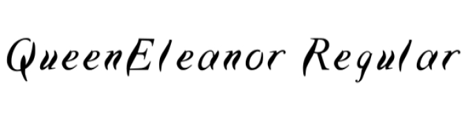 Queen Eleanor Font Preview