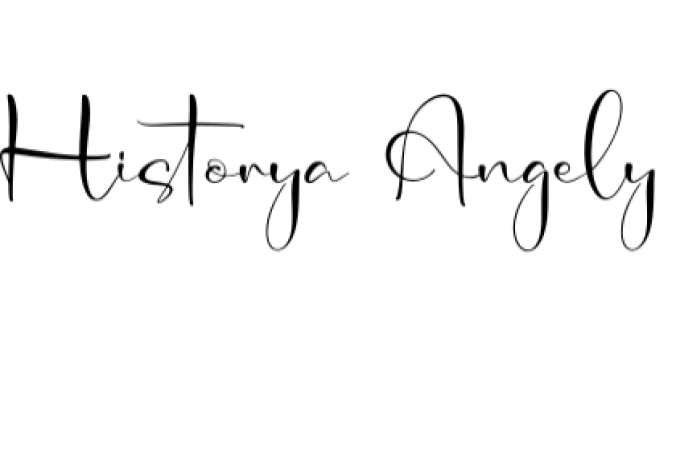 Historya Angely Font Preview