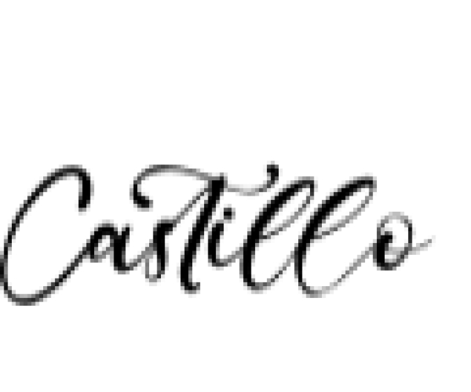 Castillo Font Preview