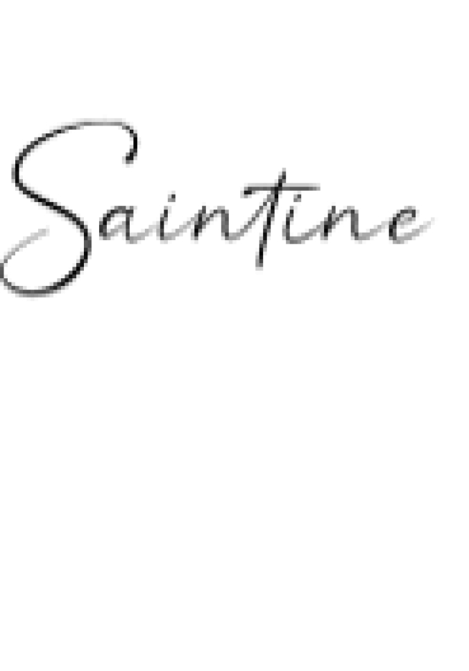 Saintine Font Preview