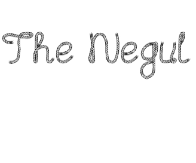 The Negul Font Preview