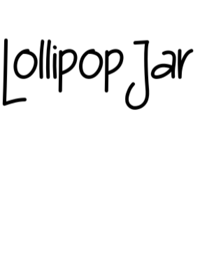 Lollipop Jar Font Preview
