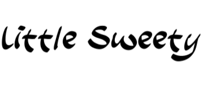 Little Sweety Font Preview