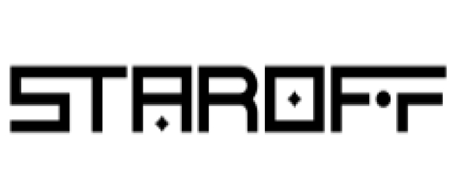 Staroff Font Preview