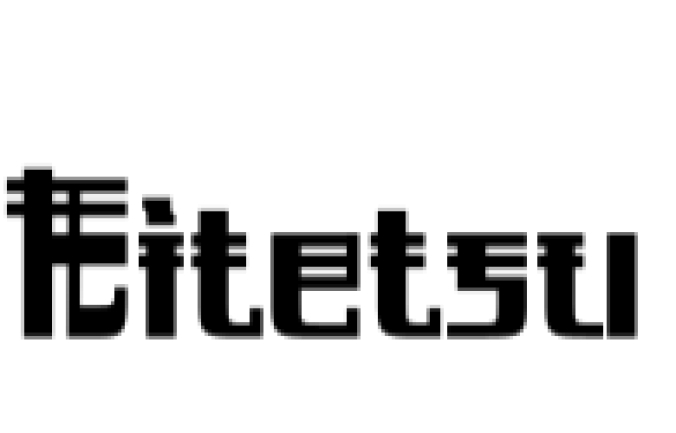 Kitetsu Font Preview