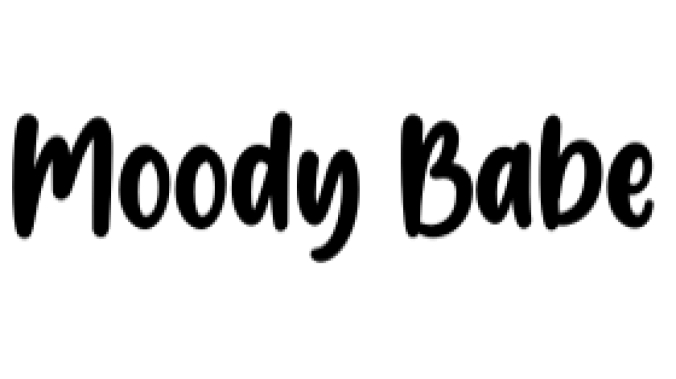 Moody Babe Font Preview