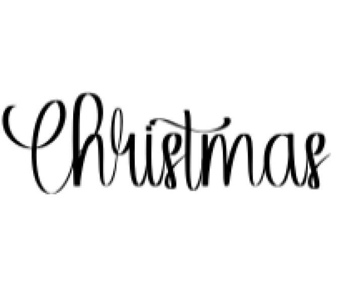 Christmas Font Preview