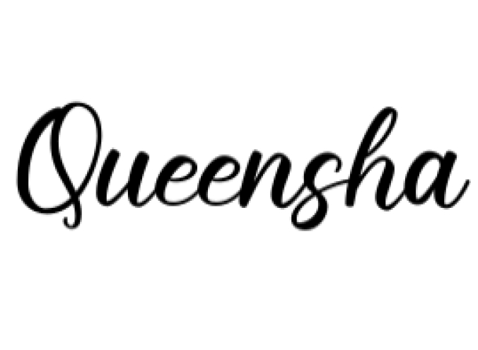 Queensha Font Preview