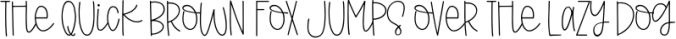 Peppermint Mocha Font Preview