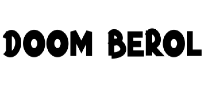 Doom Berol Font Preview