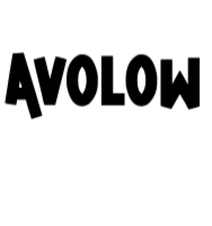 Avolow Font Preview